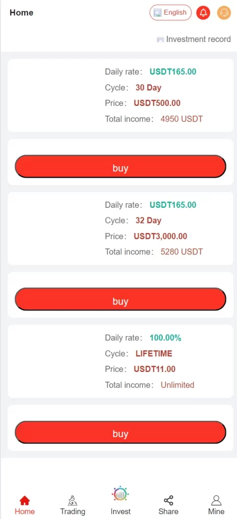 【海外云挖矿】Defi理财投资源码